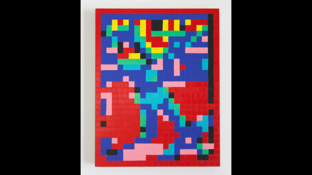 Robert Otto Epstein, from Baseball Card Series, 14 x 11”,acrylic on wood panel, 2014