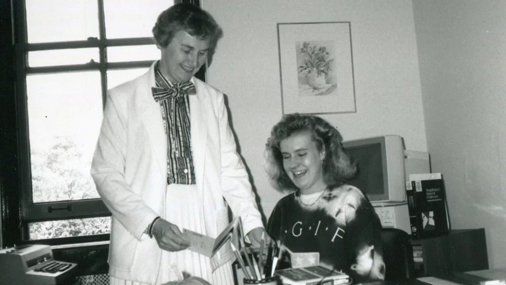 Sister Vivien Jennings smiling.