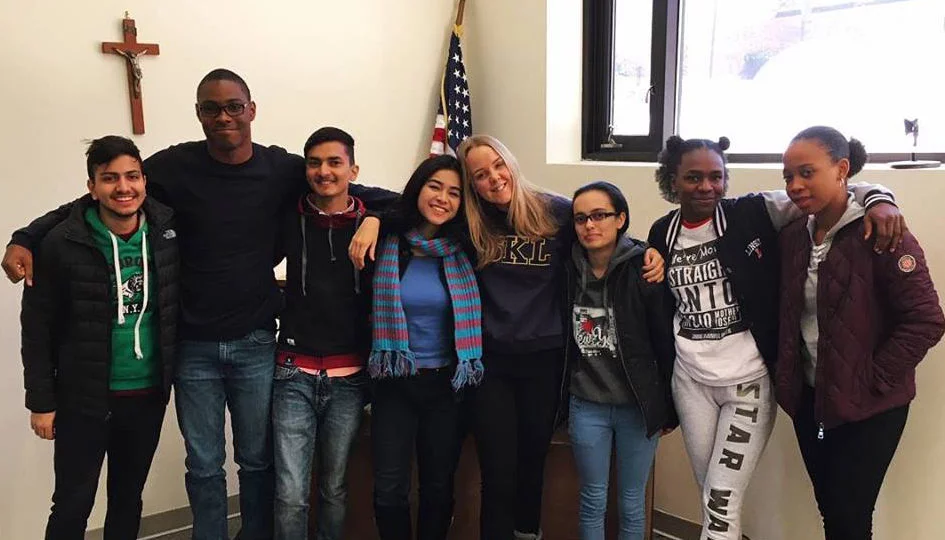 A smalll group of students for Spring, 2018.