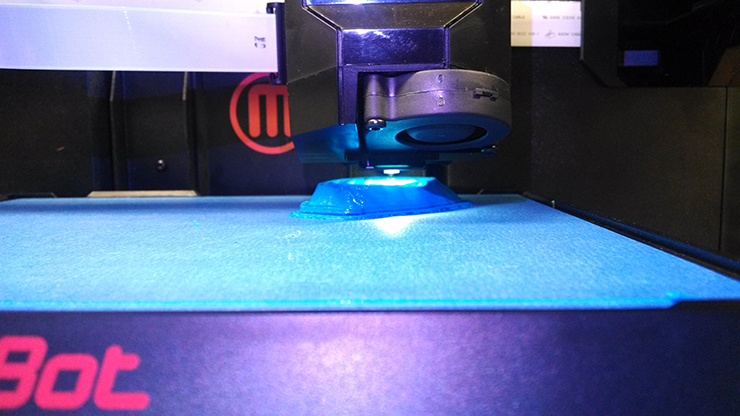 A 3D Printer in Action