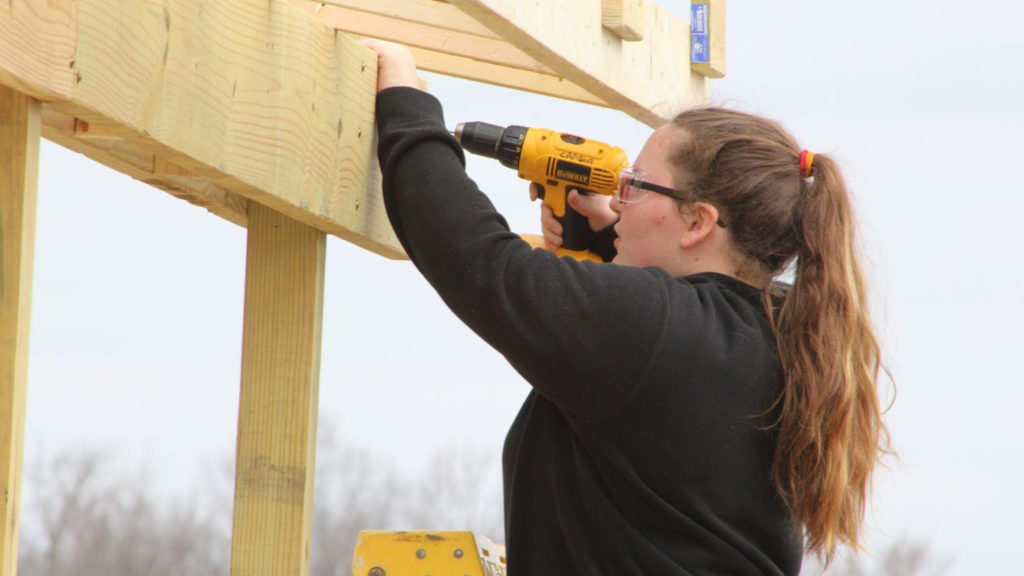 Brooke McPhersen Helping Construction and Rebuild