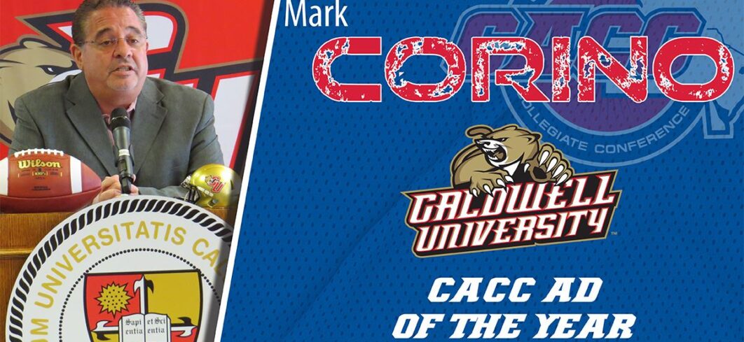 Caldwell University Assistant VP/Director of Athletics Mark A. Corino Named CACC AD of the Year