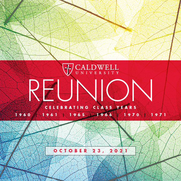 Caldwell University Reunion banner