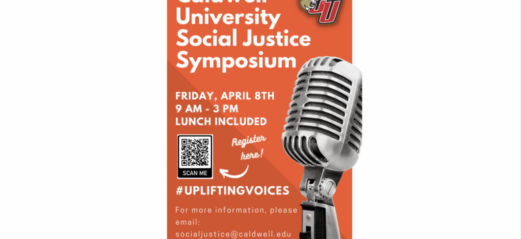 Caldwell University Social Justice Symposium banner