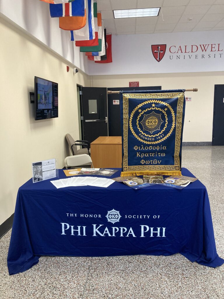 Phi Kappa Phi table