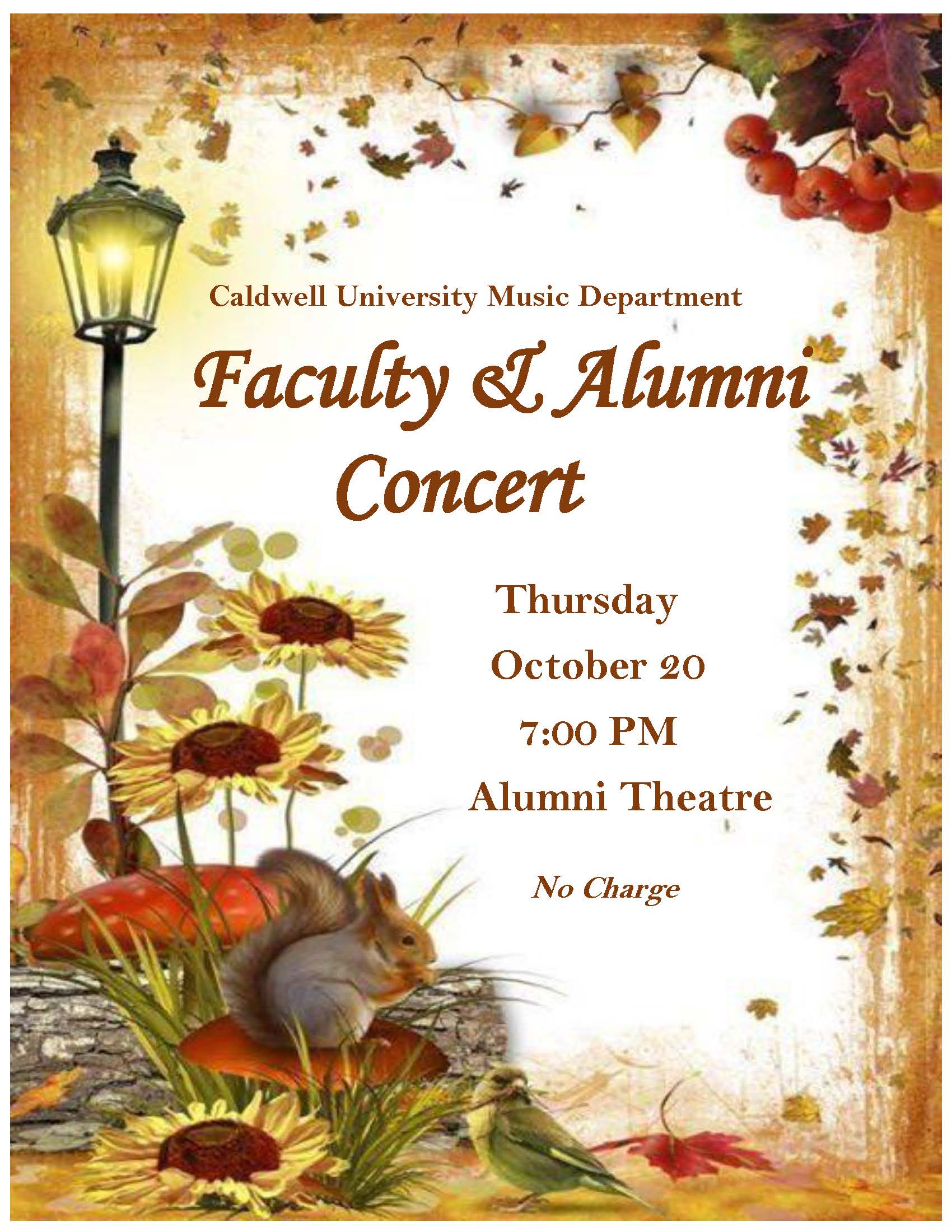 faculty and alumni concert