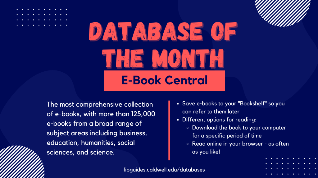 database of the month