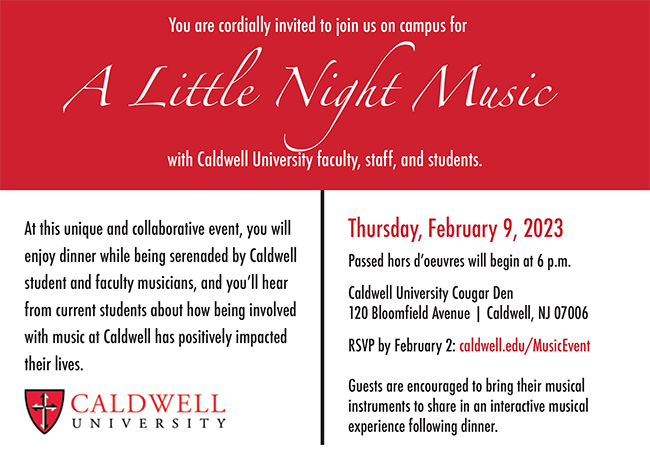 A Little Night Music with Caldwell University