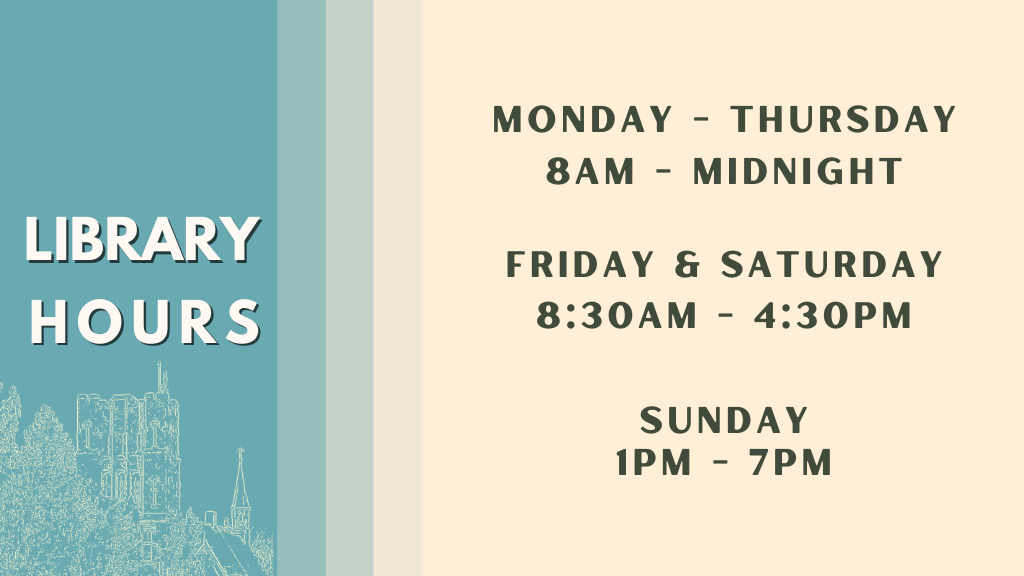 Library Spring Hours