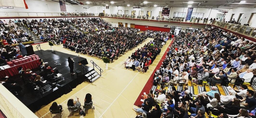 Graduation 2023 - Newman Center packed