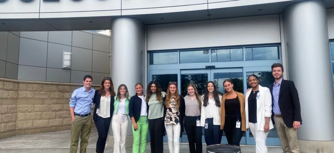 Kayla Baca and interns